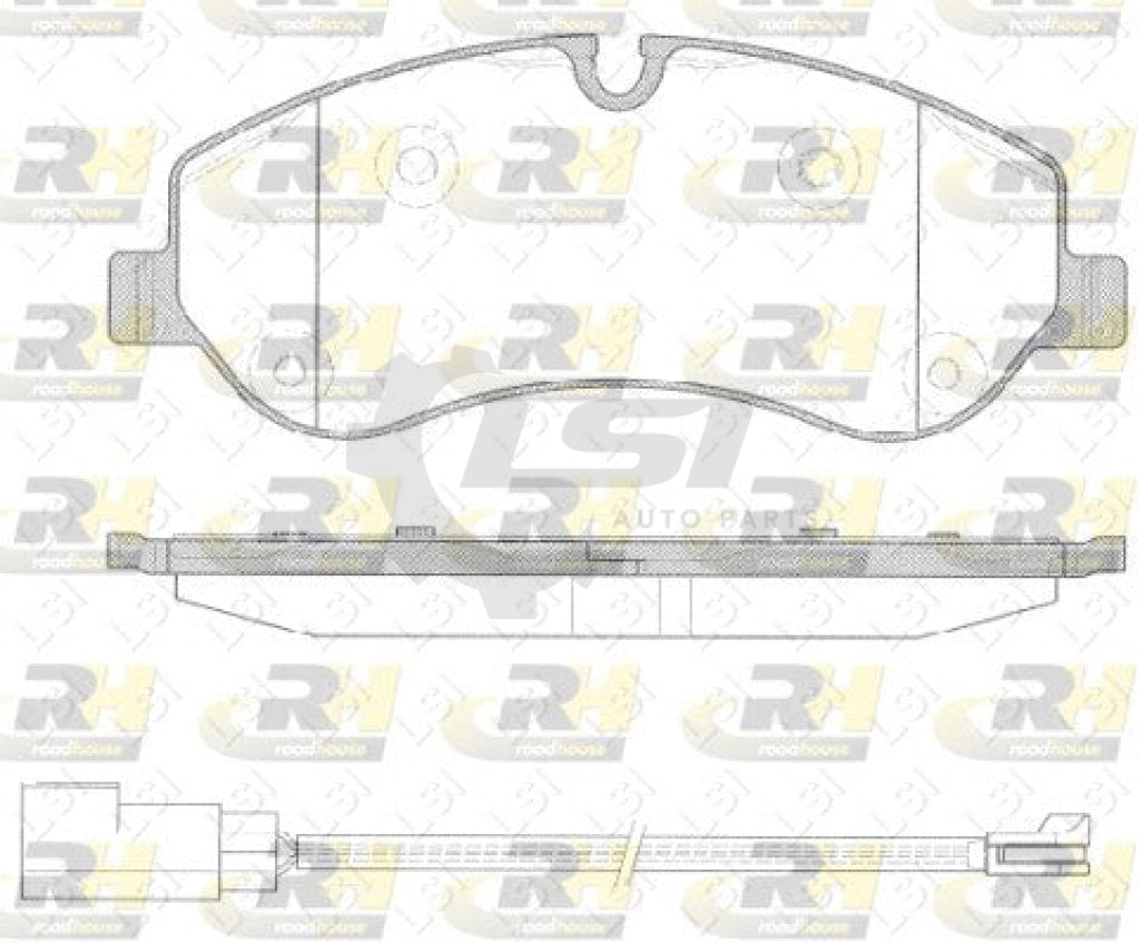 Front Bendix Hd Brake Pads And Disc Rotor For Ford Transit 2.2 2.4 Vm Rwd 14-On Kit
