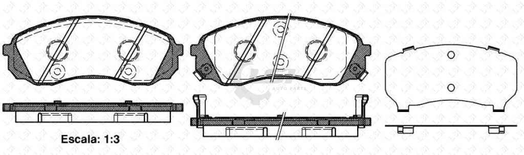 Front Bendix Hd Brake Pads And Disc Rotors Set For Hyundai Imax Tq 08-18 Kit