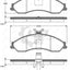 Front Brake Disc + Pads For Holden Crewman Cross 8 5.7L 2004-2006 Kit