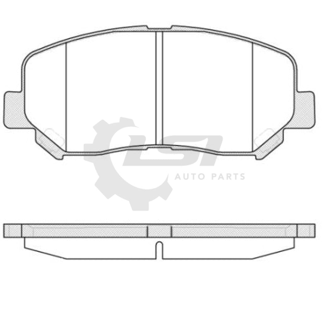 Front Brake Disc Rotors And Pads For Mazda Cx-5 Cx-8 2017-On Kit