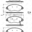 Front Brake Disc Rotors And Pads Set For Ford Transit Vh Vj 2000-06 Kit