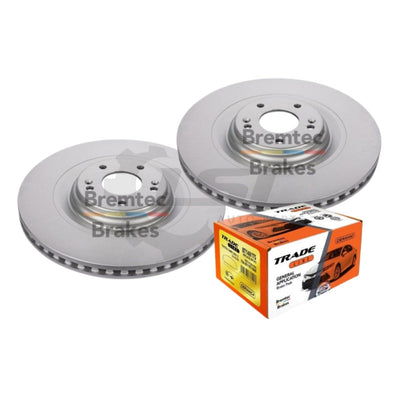 Front Brake Disc Rotors and Brake Pads set for Hyundai i30N PDe 2018-on Disc Brake Kit