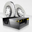Front European Disc Rotors for Jeep Compass Sport M6 2.4L 12/2017-on Brake Disc Rotors