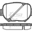 Front Brake Pad And Disc Rotor For Toyota Corolla Zze122 Jap Made 01-05 Non Abs Kit