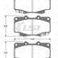 Front Brake Pad And Rotor For Toyota Hilux 4Wd Rn106 Rn110 Rn125 Rn135 89-97 Disc Kit