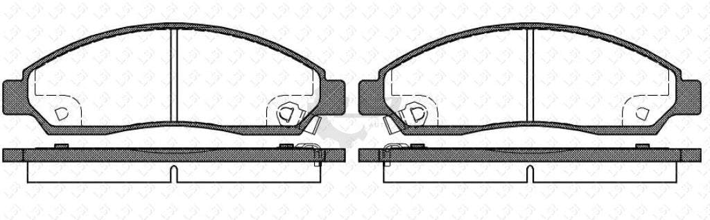 Front Brake Pad And Rotors Set For Holden Rodeo Ra 2Wd 4Cyl 2003-On Non Hi Ride Disc Kit