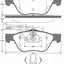 Front Brake Pad And Rotors Set Fremax Premium Carbon For Alfa Romeo Spider 02- Disc Kit