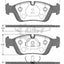 Front Brake Pad + Sensor Disc Rotor For Bmw 320I E36 91-98 Kit