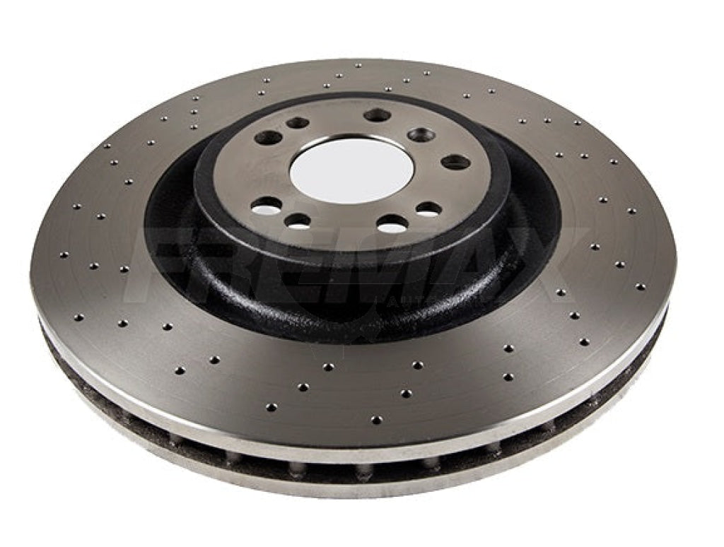 Front Brake Pads And Cross Drilled Disc Rotors Set For Mb Ml350 12-15 W166 Kit