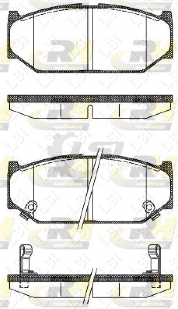 Front Brake Pads And Disc Rotor For Suzuki Swift Rs416 Ez Sport 1.6 05-11 Kit