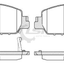 Front Brake Pads And Disc Rotor Set For Honda Odyssey Vti Vti-L Rc1 2.4 14-20 Kit