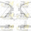 Front Brake Pads And Disc Rotor Set For Mazda 3 Bm 2.0 2.2 2014-2016 Kit