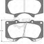 Front Brake Pads And Disc Rotors For Prado Kdj150 Kdj155 Grj150 Gdj150 09-18 Kit