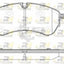 Front Brake Pads And Disc Rotors For Vw Amarok 2H 3.0 2016-2019 303Mm Kit