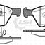 Front Brake Pads And Disc Rotors + Sensors For Mb Ml320 Ml350 W164 2005-2011 Kit
