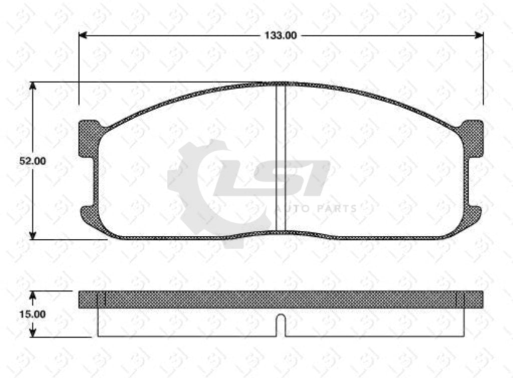 Front Brake Pads And Disc Rotors Set For Ford Econovan 1.8 2.0 Lx Jg Lwb 92-95 Kit