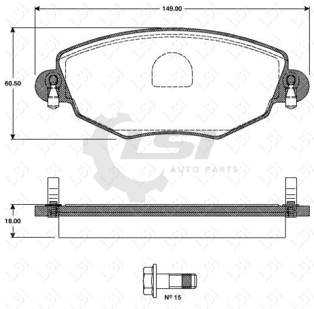 Front Brake Pads And Disc Rotors Set For Ford Mondeo 2.0L 2.5L 00-06 Kit