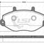 Front Brake Pads And Disc Rotors Set For Ford Transit Vf Vg 96-98 15 Inch Wheels Kit