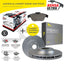 Front Brake Pads And Disc Rotors Set For Holden Barina Spark Mj 2010-2016 Kit