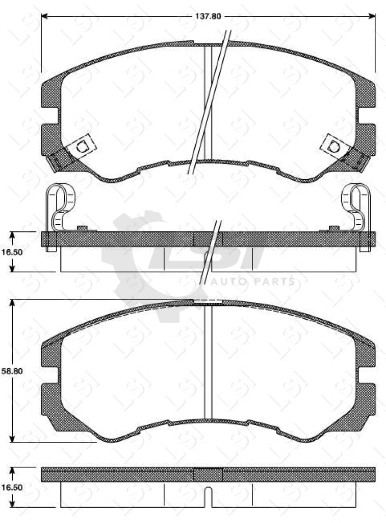 Front Brake Pads And Disc Rotors Set For Holden Rodeo Tf 3.2L 02/98-02/03 Kit