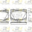 Front Brake Pads And Disc Rotors Set For Honda Legend Kb 3.5L 3.7L 2006-2015 Kit