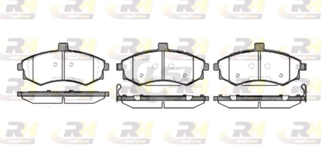 Front Brake Pads And Disc Rotors Set For Hyundai Elantra Xd 2001-2007 Kit