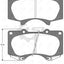 Front Brake Pads And Disc Rotors Set For Mitsubishi Pajero Ns 2006 - 08 Kit