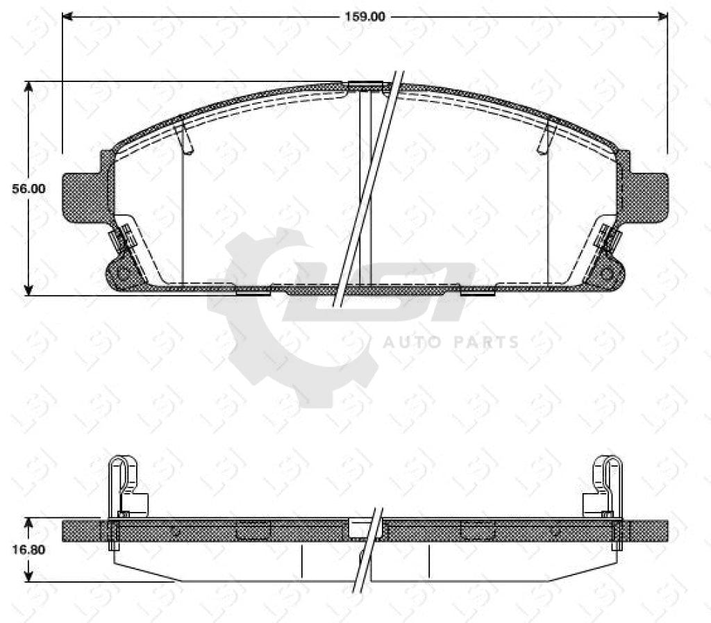 Front Brake Pads And Disc Rotors Set For Nissan Elgrand E51 2.5 3.5 02-10 Horsepower