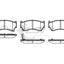 Front Brake Pads And Disc Rotors Set For Nissan Pulsar N15 2.0L 1995 - 00 Kit