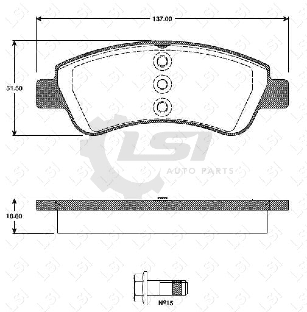 Front Brake Pads And Disc Rotors Set For Peugeot 206Cc 1.6 2.0 2001-07 266Mm Kit