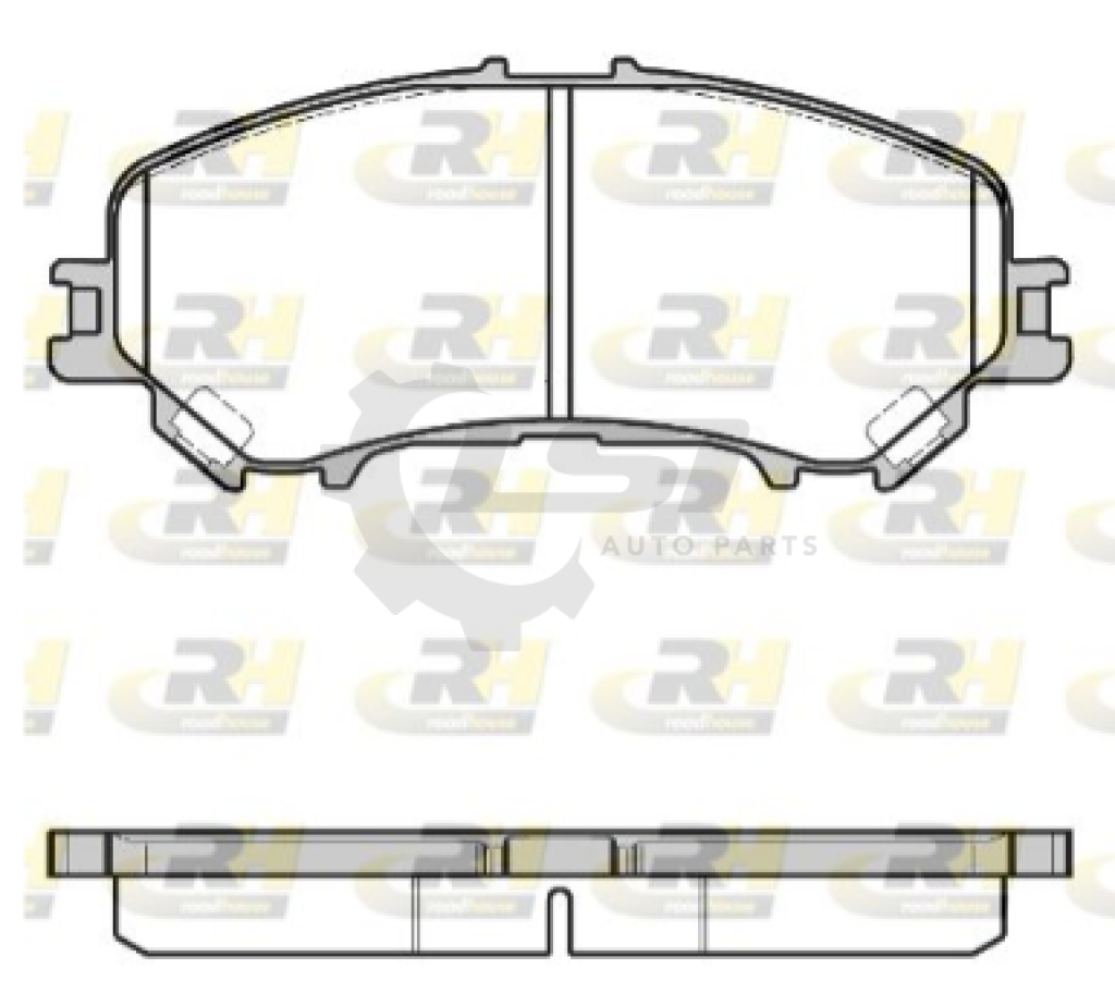 Front Brake Pads And Disc Rotors Set For Renault Koleos 2.0 2.5 Hzg 2016-21 Kit