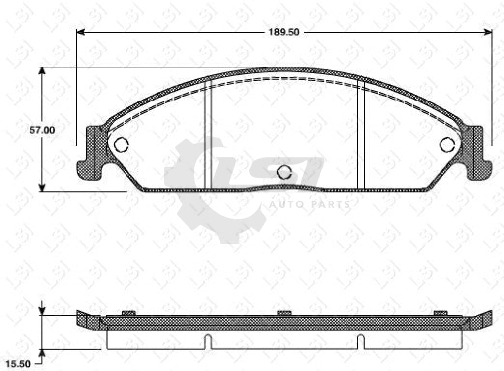 Front Brake Pads And Premium Rotors For Ford Fairlane Ba Bf 2002-On Disc Kit