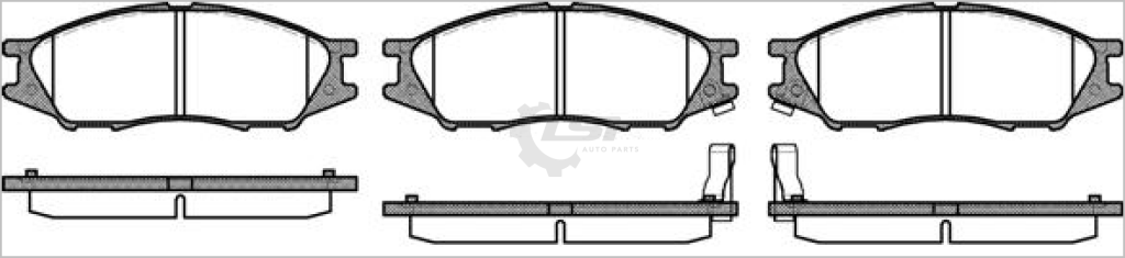Front Brake Pads And Rotors For Nissan Pulsar N16 1.6 1.8 Sedan 99 - 06 Non-Abs Disc Kit