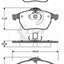Front Brake Pads And Rotors Set For Holden Vectra 2.0L - 2.6L Js Jr 1995 02 Disc Kit