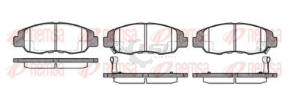Front Brake Pads And Rotors Set For Honda Civic Es Ej Ep1 Eu 96-06 262Mm Disc Kit
