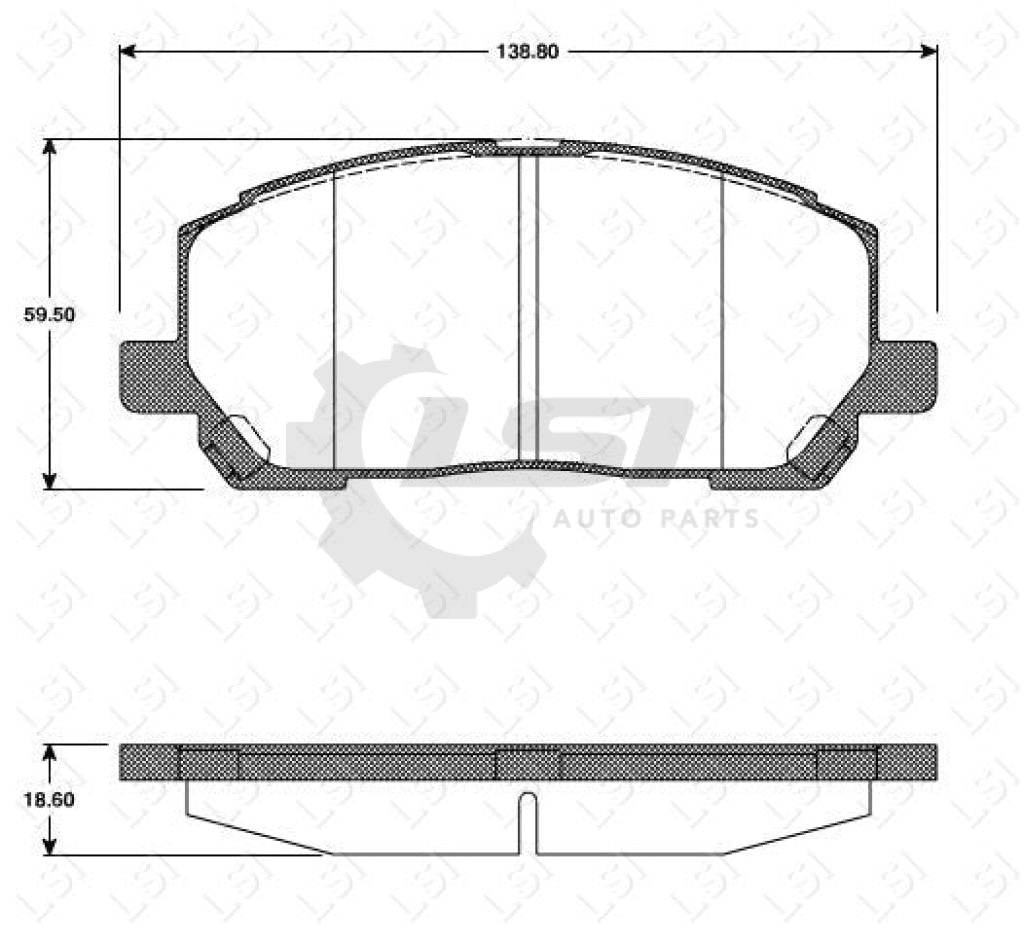 Front Brake Pads And Rotors Set For Lexus Rx300 3.0 6Cyl Mcu10 1998 - 01 Disc Kit