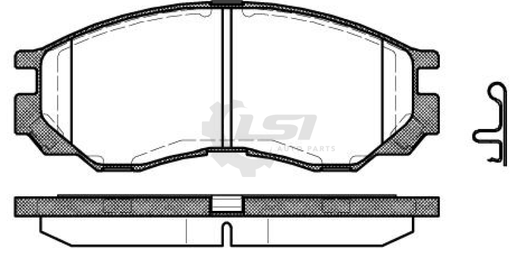 Front Brake Pads And Rotors Set For Mitsubishi Express Wa 2.4L 1994-2005 Disc Kit
