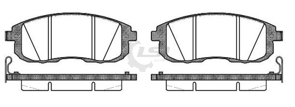 Front Brake Pads And Rotors Set For Nissan 350Z Z33 17Inwheels Non Brembo 06-09 Disc Kit