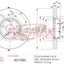 Front Brake Pads And Rotors Set For Subaru Outback 3.6L Bs 2008-On 114Mm Pcd Disc Kit