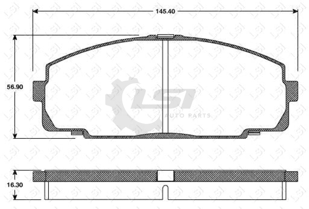 Front Brake Pads And Rotors Set For Toyota Hiace Lh Rzh 14In Wheels 1993 - 99 Disc Kit