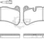 Front Brake Pads Maserati Ghibli