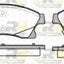 Front Disc Brake Pads Set Of 4 Pieces