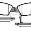 Front Disc Brake Pads Set Of 4 Pieces