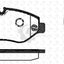Front Disc Brake Pads Set Of 4 Pieces
