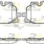 Front Brake Pads With Sensors And Disc Rotors Set For Audi Sq5 Fy 2017-2021350Mm Kit