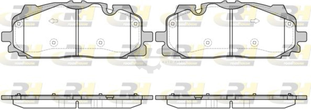 Front Brake Pads With Sensors And Disc Rotors Set For Audi Sq5 Fy 2017-2021350Mm Kit