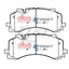 Front Brake Pads with Sensors and Disc Rotors set for Audi SQ7 4M 16-20 400mm Disc Brake Kit