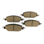 Front Ceramic Brake Pads Set For Byd Atto 3 Ev 2021-On Disc