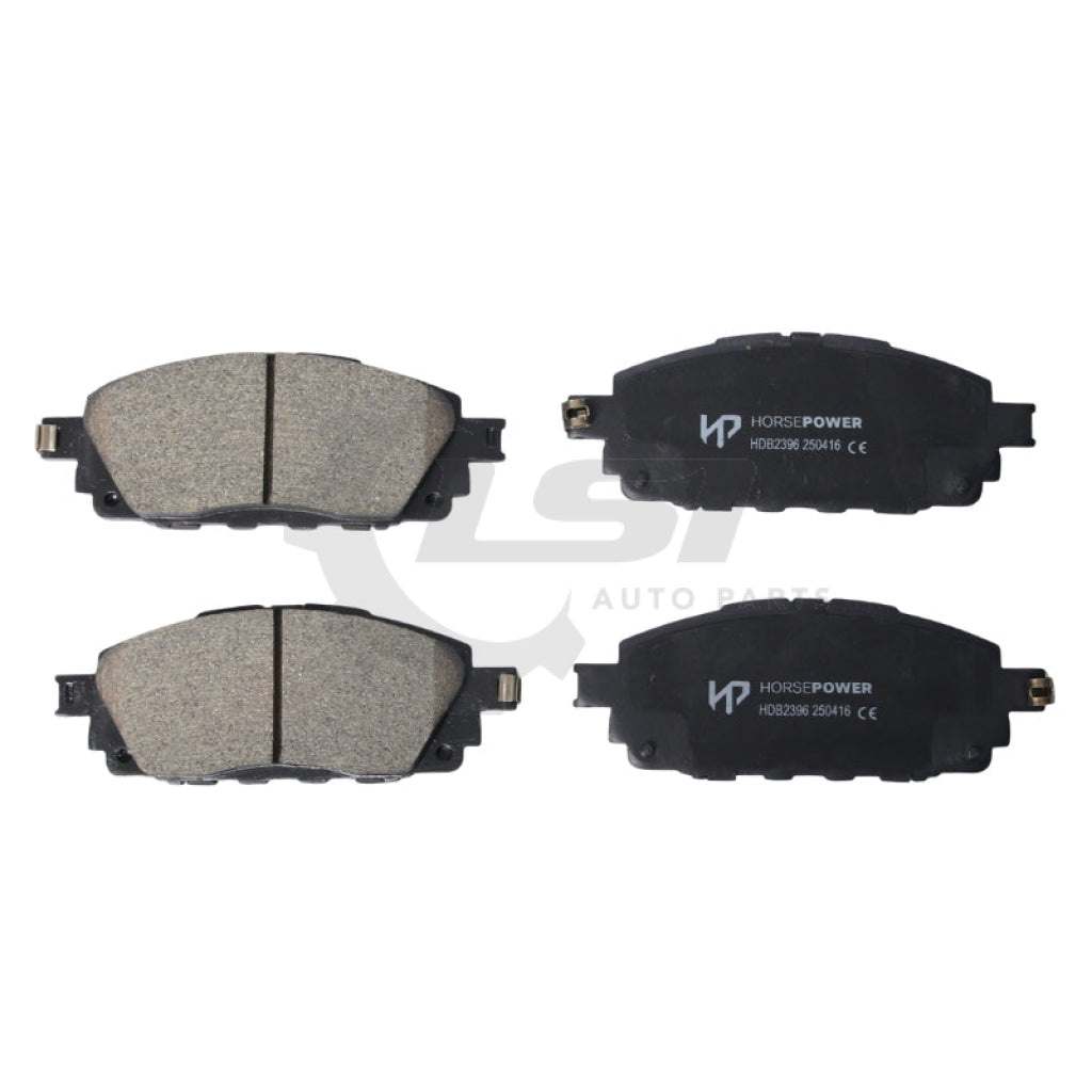 Front Ceramic Brake Pads set for Toyota Hilux TGN121 GUN122 123 136 2015 on With VSC Brake Pads