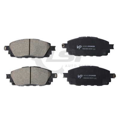 Front Ceramic Brake Pads set for Toyota Hilux TGN121 GUN122 123 136 2015 on With VSC Brake Pads